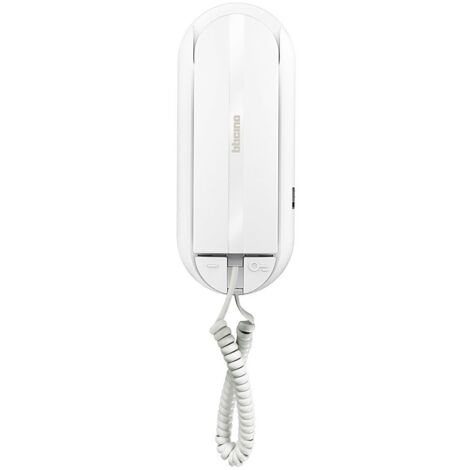 Intercomunicador Bticino Sprint L2 2 hilos de pared función auxiliar Blanco 344232