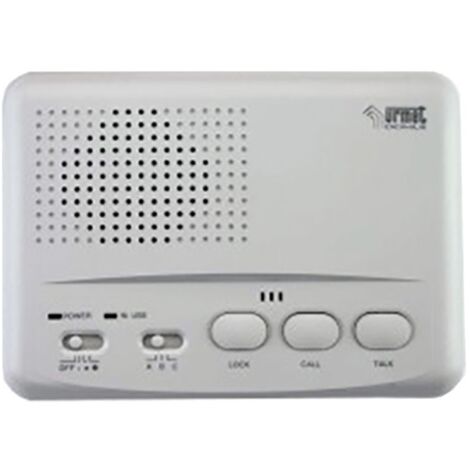 Intercomunicador Urmet de 2 canales simple 8202/1