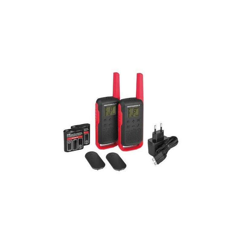 

Intercomunicador walkie talkie T62 RED pack - Motorola