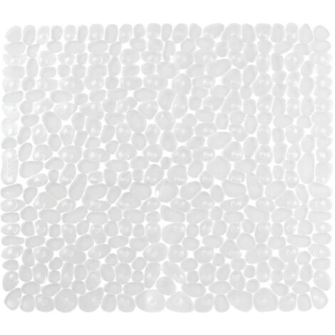 InterDesign 80210EU Tappetino Doccia, Vinile, Trasparente, 55.9 x 55.9 cm
