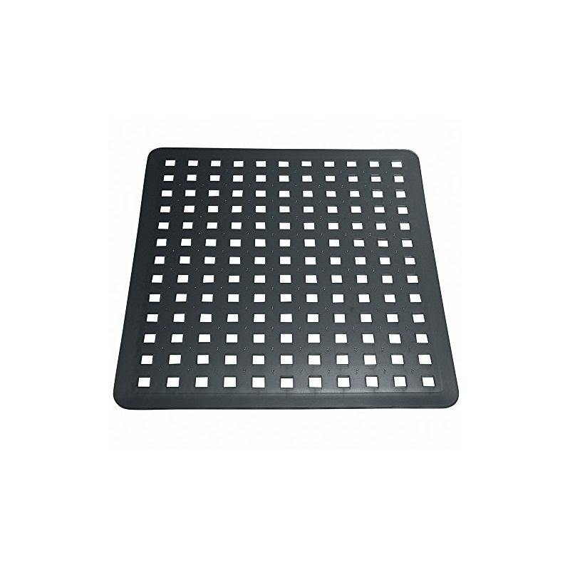 noir InterDesign Basic tapis /évier fond /évier en plastique PVC protection /évier pour lavabo