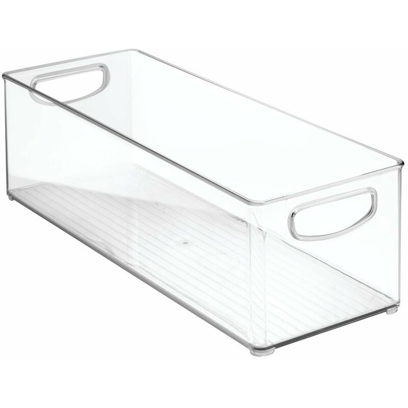 Image of Cabinet/Kitchen Binz Contenitore Cucina, Extra-large e Lungo Organizer Cucina in Plastica, Trasparente - Interdesign