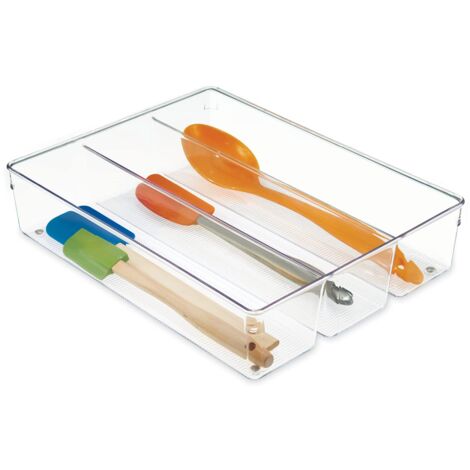InterDesign Linus portaposate Max Organizer grande per utensili