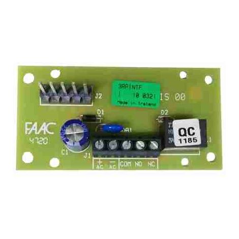 Interfaccia Modulo Per Ricevitore Ricevente Innesto Rele’ Rp FAAC 787725