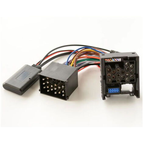 Interfaccia musicale Bluetooth - Compatibile con BMW E46 E39 E38, connettore rotondo a 17 pin