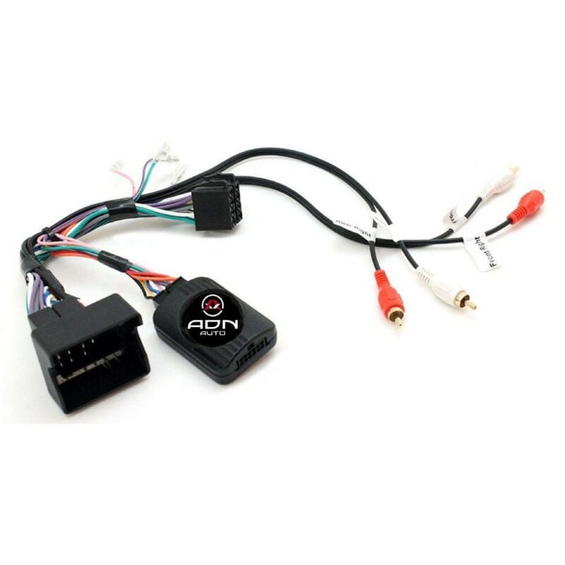 Interface Commande volant AD002 compatible avec Audi Avec Ampli - Centrale seule