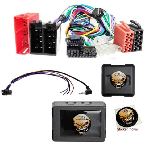 Interface Commande au volant AD8U - ADNAuto - compatible avec Audi 99-09 Ampli - Voir liste