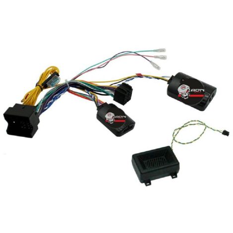 Interface Commande au volant BM9 compatible avec BMW 01-16 Fakra Radars recul Centrale seule