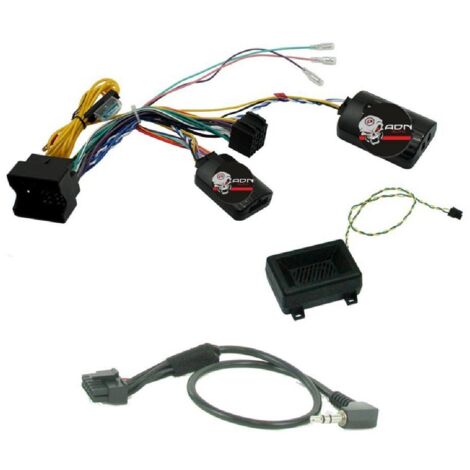 Interface Commande au volant BM9P compatible avec BMW 01-16 Fakra Radars recul Pioneer Sony
