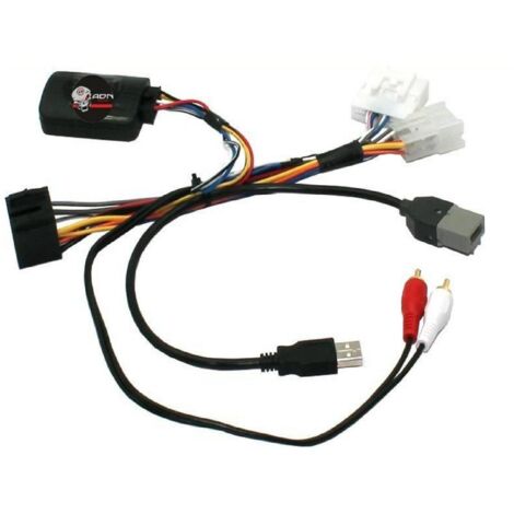Interface Commande au volant CT10C compatible avec Citroen C1 14-21 Clarion