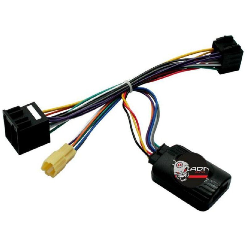 Interface Commande au volant DC1A compatible avec Dacia Duster Sandero 10-12 Mini-ISO Alpine
