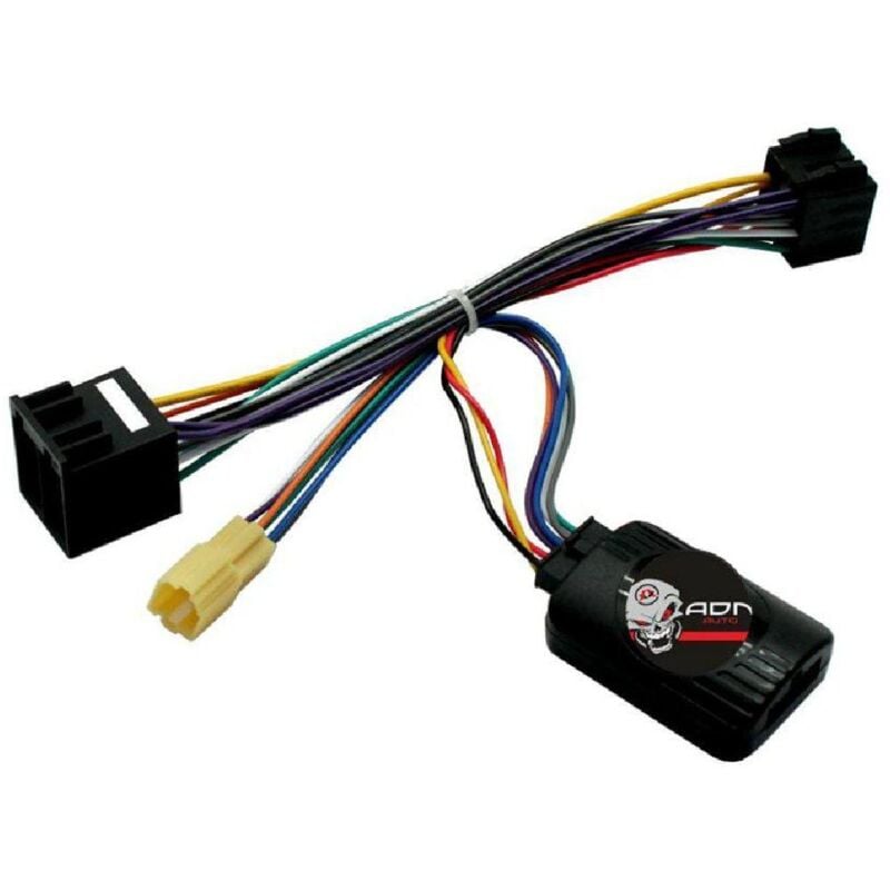 Interface Commande au volant DC1J compatible avec Dacia Duster Sandero 10-12 Mini-ISO jvc
