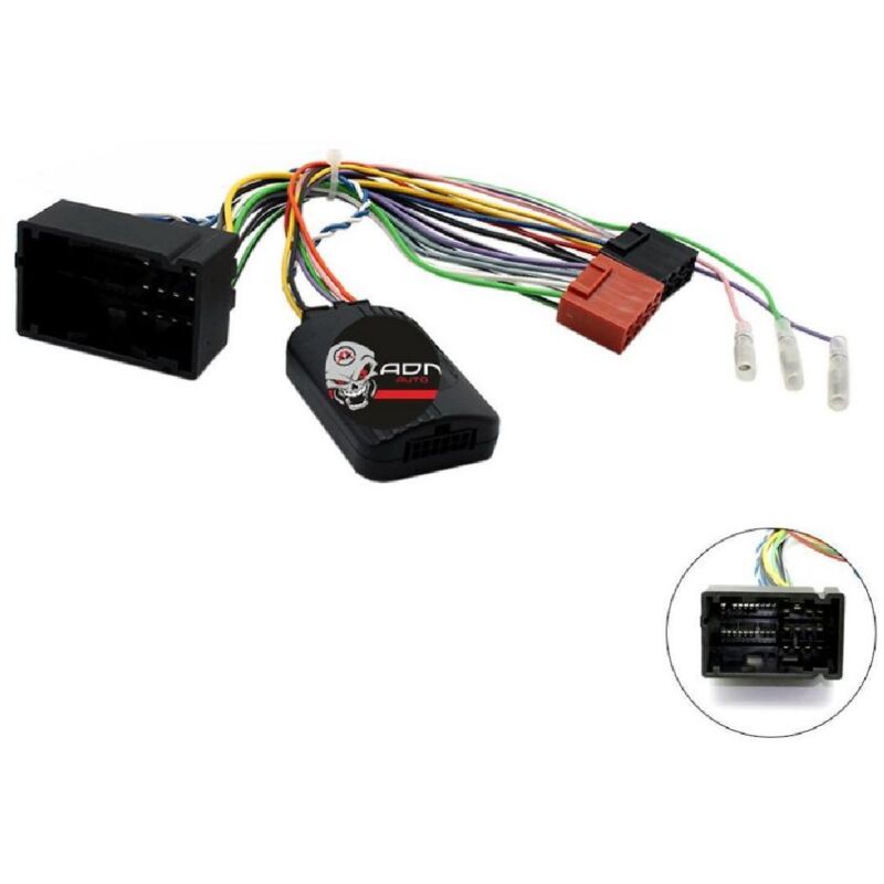 Interface Commande au volant FA11 compatible avec Fiat 500L Doblo Ducato ap12 Centrale seule