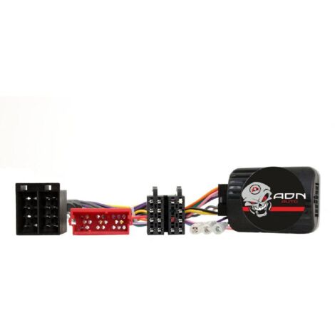 Interface Commande au volant NS5C compatible avec Nissan 11-14 Mini-ISO Clarion