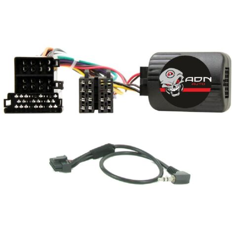 Interface Commande au volant NS7P compatible avec Nissan ap02 Mini-ISO Pioneer Sony