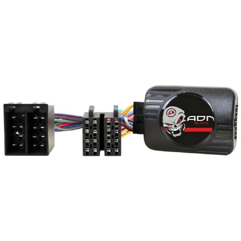 Interface Commande au volant PG6J compatible avec Peugeot ap02 iso jvc