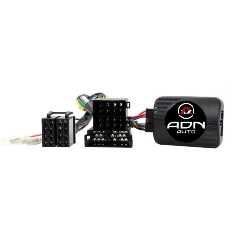 Interface Commande au volant PG9 compatible avec Peugeot 06-08 Mini-ISO Centrale seule