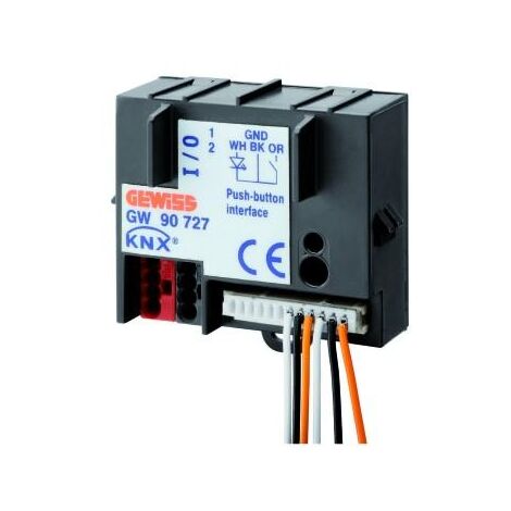 INTERFACE CONTACTS 2 CANAUX KNX GEWISS GW90727