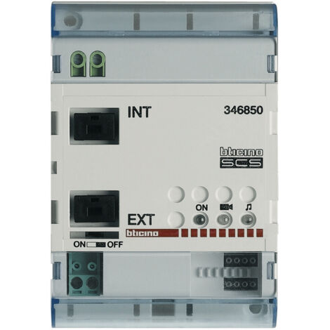 Interface d'appartement pour installation BUS 2 fils BTICINO 346850