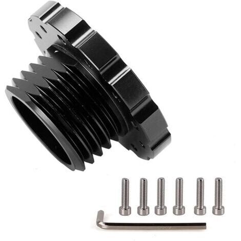 Interface de direction de volant T500/t300 incluse pour adaptateur Thrustmaster Pcd 73 mm. Moyeu de 221 cm pour avoir des vis de montage en aluminium, compatible avec les configurations