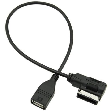 Interface de musique USB AMI MMI AUX MP3 Adaptateur de câble pour Audi A3 S4 A5 S5 A6 S6-GXU