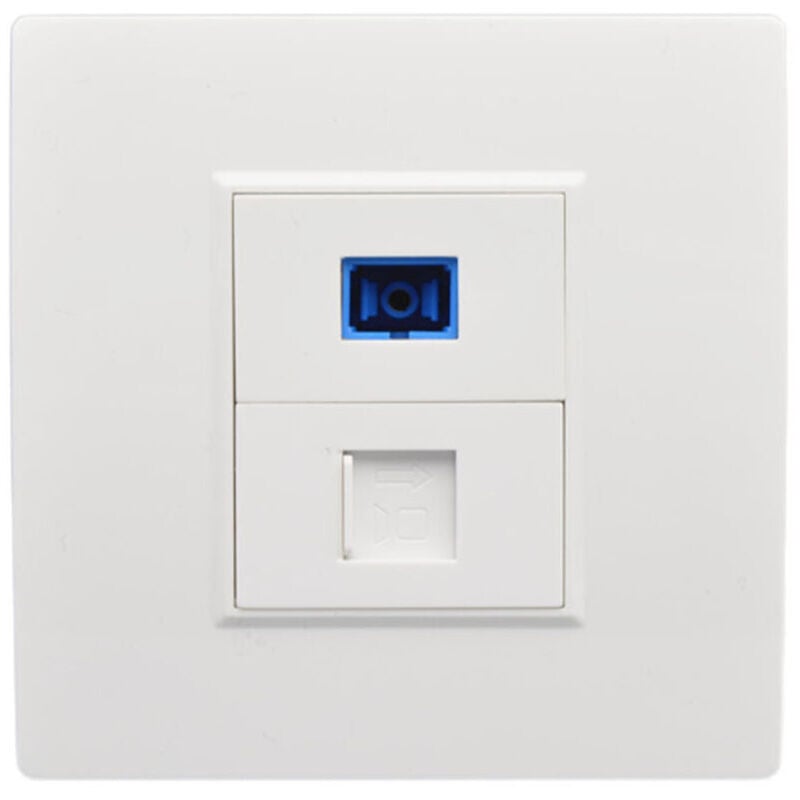 Interface Fibre optique sc, prise murale, panneau Jack réseau RJ45, Type Connecto1, Ensoleillé