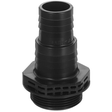 Interface filetée 32/38 mm pour pompe à sable SPS, noire, compatible avec les modèles SPS100, SPS75, SPS50 et SPS25. Interface de remplacement compatible d'origine.