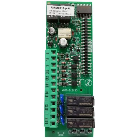 Interface interphonique Urmet Systèmes 4+N pour PABX Agorà 2 1372/56