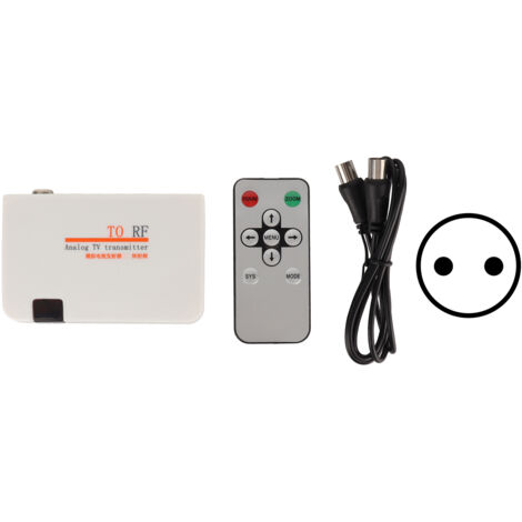 Interface multimédia haute définition vers convertisseur adaptateur RF avec télécommande prise 100-240VEU