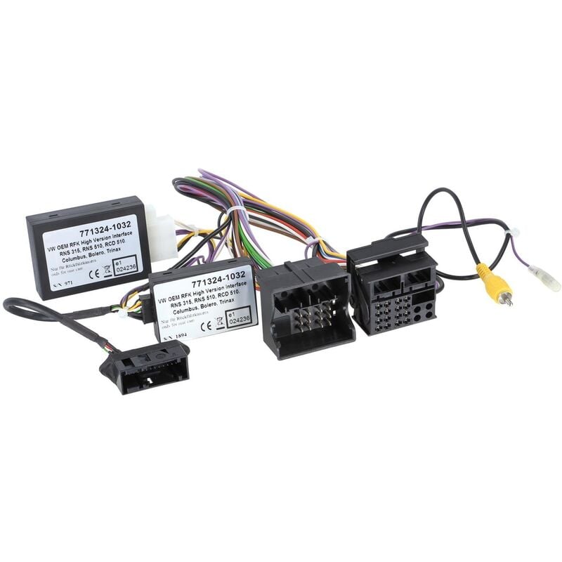 Interface rgb haute compatible avec camera de recul oem vw 2009 ntsc