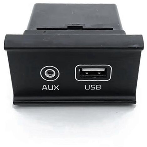 Interface USB 96120C5100, lecteur USB AUX, hub USB noir