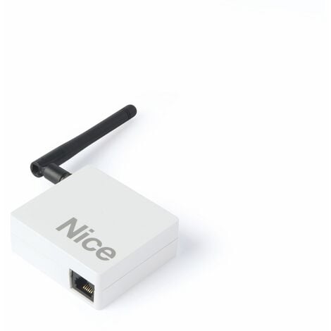 Interfaz wifi para el control de automatismos Nice para cancelas y puertas de garaje código: IT4WIFI