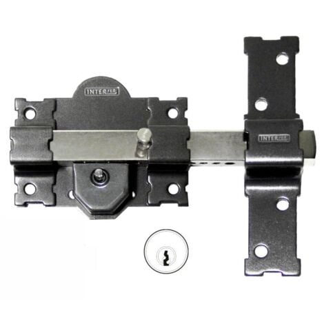 INTERFER CERROJO 11 BOMBILLO 90 LLAVE/BOTON PINTADO