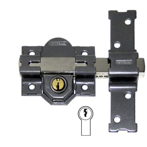 INTERFER CERROJO 31B PINTADO BOMBILLO PERA LLAVE/LLAVE
