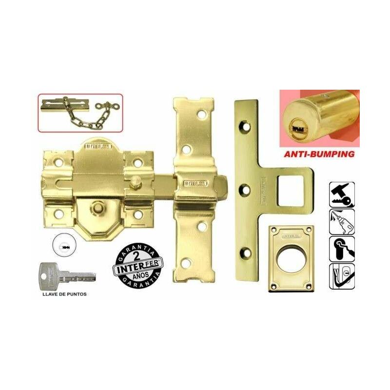 

Interfer Cerrojo 31Sa Bomb.70Dor.Llave/Boton