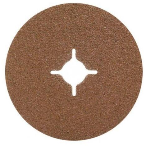 INTERFLEX AF581.115.16 CAJA DE 25 DISCOS DE 115 MM DE FIBRA ÓXIDO DE ALUMINIO (GRANO 16) MEDIDAS 180 mm. Grano 80