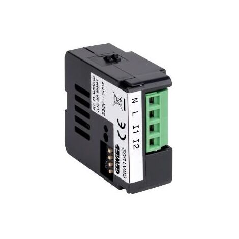 INTERF.ZIGBEE 2 CANAUX 230V GEWISS GWA1502