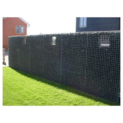 Intergard Gabionen Steinkorb 100x200x17cm feuerverzinkt