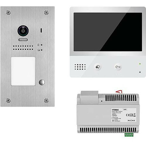 Interhphone video VT200 en saillie, 1x porte, 1xtouche 1xTouch-station interne+réseau KB