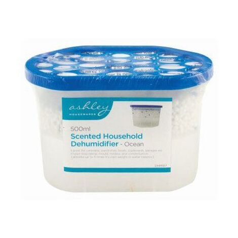 Interior Dehumidifier Condensation Remover Moisture Absorbent Disposable Ocean Scented Dehumidifier