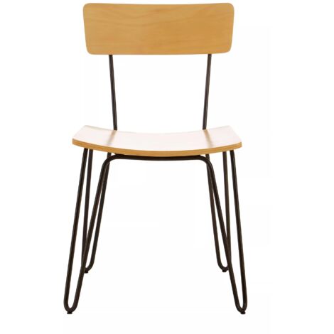 Interiors by Premier District Chair, Enhance Body Posture Wood Back Chair, Space- Saving Wooden Chair, Comfy Living Room Chair