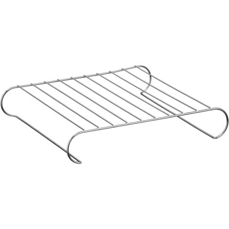 Interiors By Premier Durable Oven And Cooling Round Edged Rack, Stainless Steel Constructed Baking Rack, Versatile Cooling Rack