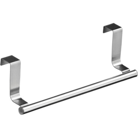 Interiors By Premier Durable Over Door Small Rail, Versatile Rust Proof Hanging Rail, Light Weight Slim Design Towel Hanging Rail