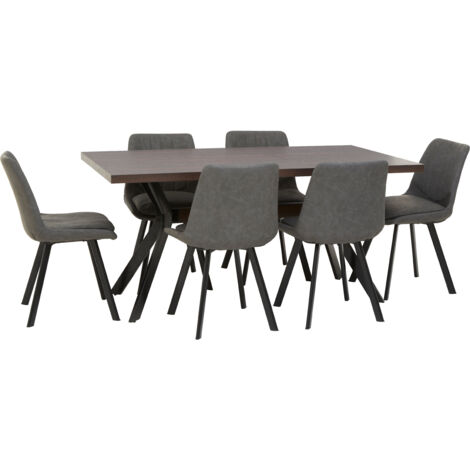 Interiors By Premier Durable Rectangle Dining Set, Space Saving Design Dining Set, Comfortable Small Dining Set For House