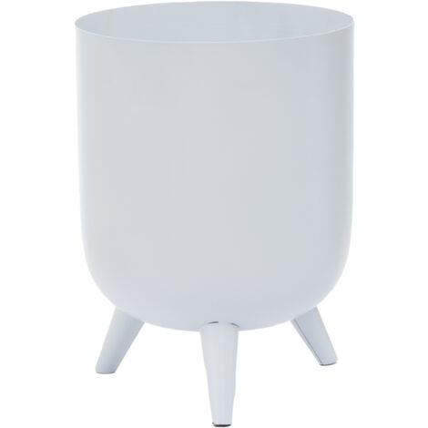 Interiors by Premier Easy To Maintain White Vase, Iron Constructed Flower Vase, Classic And Timeless Design Vase For Flowers