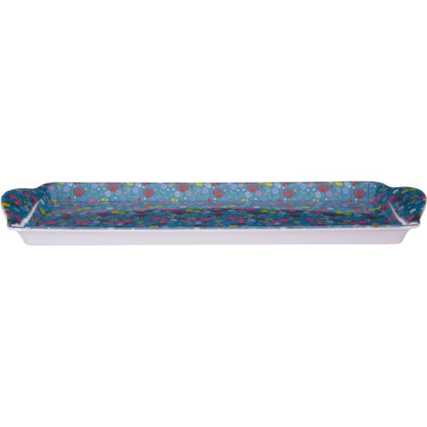 Interiors by Premier Floral Design Casey Sandwich Tray, Curved Contemporary Dining Tray, Functional Breakfast Tray