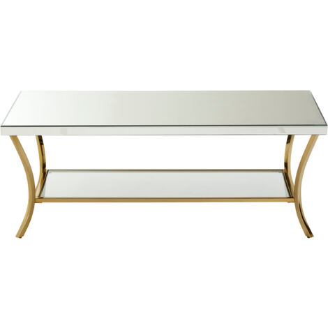 Interiors by Premier Functional Silver Coffee Table, Stylish Display Coffee Table, Durable And Elegant Decorative Coffee Table