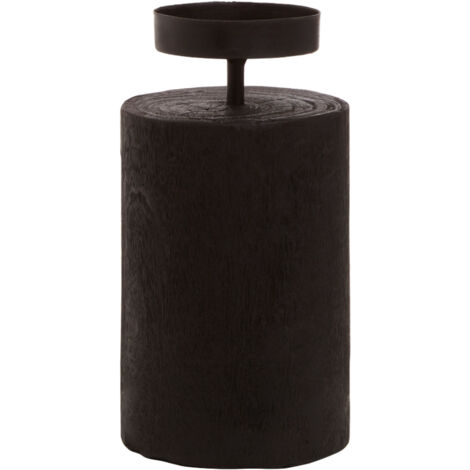 Interiors by Premier Large Candle Holder, Lightweight Candle Stick Holder, Carved Candle Stand Holder, Versatile Candle Base