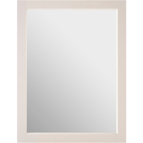 Interiors by Premier Mirrored Wall Cabinet, Mirrored Bathroom Cabinet With 2 Inner Shelves, Modern White Bathroom Cabinet