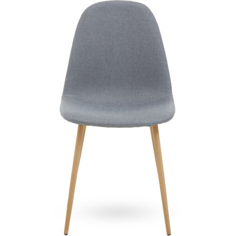 Interiors By Premier Modern Design Dining Chair With Ashwood Effect Legs, Comfortable Modern Dining Chair, Versatile Modern Chair